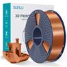 Sunlu 1.75mm, 1kg/spool, Silk PLA+ filament (Red Copper)