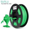 Sunlu 1.75mm, 1kg/spool, PLA Matte (Green)