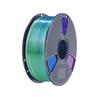 Filament PLA+ tricolore Sunlu Silk, bleu, vert, violet