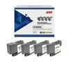 iCAN Compatible Brother LC 406 XL Ink Cartridge 4 Combo