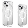 HOCO Magnetic Anti-fall Case for iPhone 15 Plus, Transparent