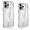 HOCO Magnetic Anti-fall Case for iPhone 15 Pro Max, Transparent