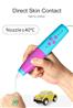 iCAN LP06 Low Temperature 3D Printing Pen with 3 Colors PCL Filament and Built-in Battery 550mAh , Light Blue