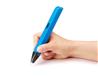 iCAN RP800A 3D Printing Pen with OLED Screen and 3 Starter Colors of PLA Plastic,Blue