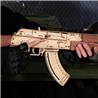 ROKR 3D Wooden Puzzle,AK47 Assault Rifle Justice Guard Series