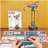 Puzzle 3D en bois à monter soi-même avec pendule Ocean Fisher ROKR MCD02