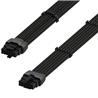 iCAN AVA 600W PCIE 5.0 16Pin (12+4) High Current Power Cable, Molded & Soldered Type 16AWG Sleeved, Compatible With RTX4000 & R