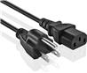 iCAN Heavy Duty External Computer Power Cable/Cord 18AWG, 10FT