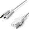 18AWG, 6 pieds, blanc
