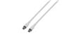 Câble en silicone iCAN USB Type-C vers Type-C, 5 A 240 W, 3 m (9,9 pi)