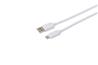 iCAN  USB-A 2.0 to USB Type-C Cable, 2m (6.6ft), White