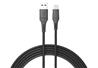 iCAN USB-A 2.0 to MFi Lightning Cable, M/M, Braided, 1m (3.3ft), Black