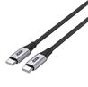 iCAN USB 2.0 Type-C Male to Type-C Male Cable, 100W, 10ft