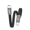 iCAN USB 2.0 Ultra-thin Type-C Male to Male Flat Cable, 240W, 3ft(Open Box)