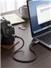 iCAN USB 2.0 Type-A Male to Mini B Male Cable, 5V/0.5A, 3ft