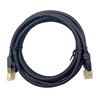 iCAN CAT8 Braided Ethernet Cable, 40Gbps 2000Mhz, S/FTP 26AWG, 7FT