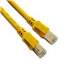 iCAN CAT6A Ethernet Patch Cable,10Gbps, 7FT,  Yellow