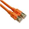 iCAN CAT6A Ethernet Patch Cable,10Gbps, 7FT, Orange