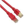 iCAN CAT6A Ethernet Patch Cable,10Gbps, 7FT, Red