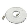 Câble Ethernet plat blindé iCAN CAT7, 10 Gbit/s, STP, 7,6 m, blanc(Open Box)