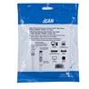 iCAN CAT6A Super Slim Ethernet Cable, 10Gbps 550MHz, 28AWG, 2FT, Blue
