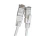 Câble Ethernet ultra-fin iCAN CAT6A, 10 Gbit/s, 550 MHz, 28 AWG, 7,6 m, blanc(Open Box)