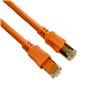 iCAN CAT6A Ethernet Patch Cable,10Gbps, 3FT, Orange