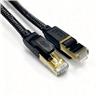iCAN CAT8 Braided Ethernet Cable, 40Gbps 2000Mhz, S/FTP 26AWG, 7FT