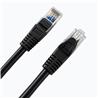 iCAN CAT6 High Speed Ethernet Cable,1000Mbps 26AWG, 25FT, Black