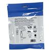 Câble Ethernet plat blindé iCAN CAT8, 40 Gbit/s, STP, 2,1 m, blanc