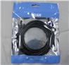 iCAN CAT6A Super Slim Ethernet Cable, 10Gbps 550MHz, 28AWG 10FT, Black
