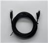 iCAN CAT6A Super Slim Ethernet Cable, 10Gbps 550MHz, 28AWG 10FT, Black