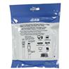 Câble Ethernet plat blindé iCAN CAT7, 10 Gbit/s, STP, 3 m, blanc