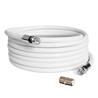 Câble coaxial TV iCAN RG6, mâle vers mâle, 10 pieds