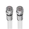 iCAN RG6 TV Coaxial Cable, Male to Male, 25FT