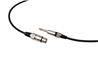iCAN XLR Female to 6.35mm TS Mono Microphone Cable, 25FT