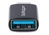 Adaptateur USB-C vers USB-A Startech, USB 5 Gbit/s, 3 A, convertisseur USB-C mâle vers USB-A femelle, boîtier métallique dur...