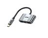 iCAN Type-C Male to 2xAudio (Type-C+3.5mm) with PD 60W Adapter