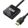 iCAN HDMI to VGA Adapter, Male to Female, 1080P@60Hz