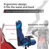 iCAN 9891 Fauteuil Gaming en Cuir PU, Bleu
