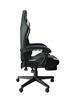 iCAN Ergonomic Gaming Chair, PU Leather, High-Density Foam, Class 4 Gas lift, Fixed PU Armrest, 350mm PU Base & 50mm PU Castor,