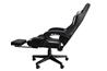 iCAN Ergonomic Gaming Chair, PU Leather, High-Density Foam, Class 4 Gas lift, Fixed PU Armrest, 350mm PU Base & 50mm PU Castor,