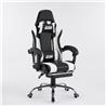 iCAN G-0847BW Ergonomic Gaming Chair Black‌-and-White