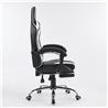 iCAN G-0847BW Ergonomic Gaming Chair Black‌-and-White