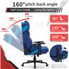iCAN 9891 Fauteuil Gaming en Cuir PU, Bleu