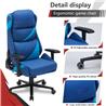 iCAN 9891 Fauteuil Gaming en Cuir PU, Bleu
