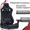 iCAN 97031 PU Leather 6D Armrest Gaming Chair,Black