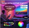 iCAN Smart LED RGB+IC 16.4ft Strip Lights, Music Sync, APP Control.