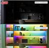 iCAN RGB+IC COB LED 16.4ft Strip Lights, Music Sync, Home Decor.