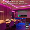 Bandes lumineuses LED iCAN RGBICW de 32,8 pieds, contrôle par application, synchronisation musicale.(Open Box)